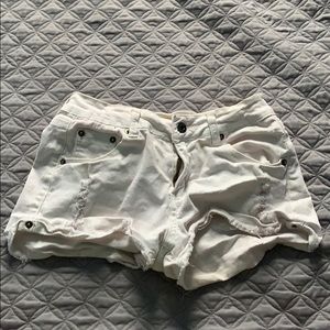 Jean shorts. Only wore a few times.